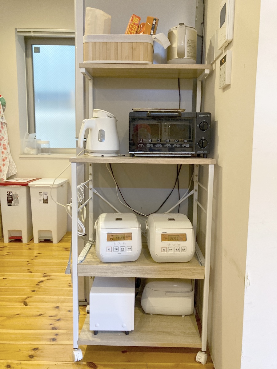 2Fリビングのテーブル